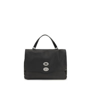 Zanellato Black Calf Leather Bos Taurus Handbag