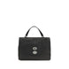 Zanellato Black Calf Leather Bos Taurus Handbag