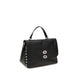 Zanellato Black Calf Leather Bos Taurus Handbag