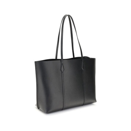 Tory Burch Black Calf Leather Bos Taurus Handbag