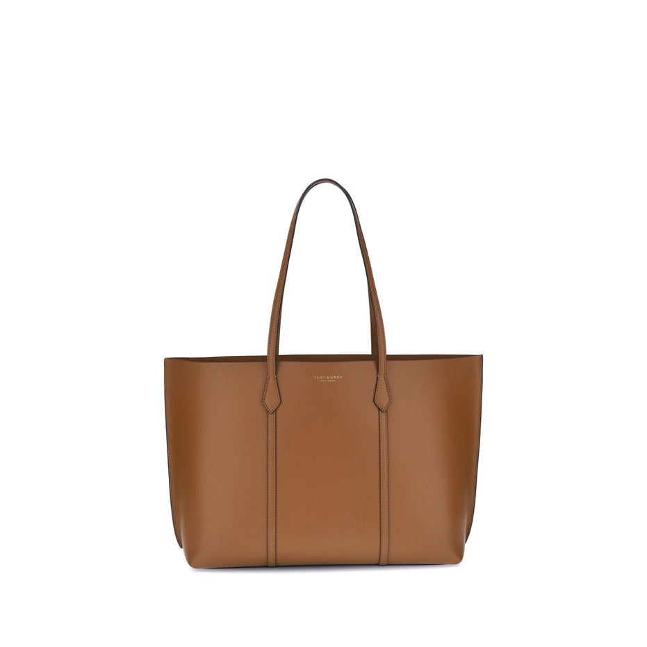 Tory Burch Brown Calf Leather Bos Taurus Handbag