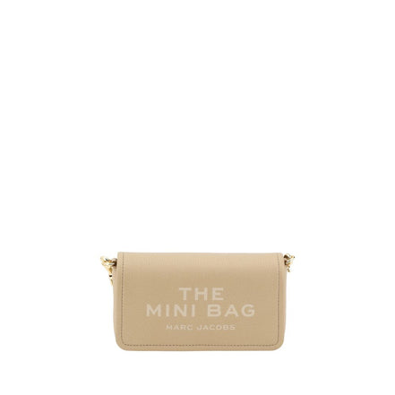 Marc Jacobs Beige Calf Leather Bos Taurus Shoulder Bag