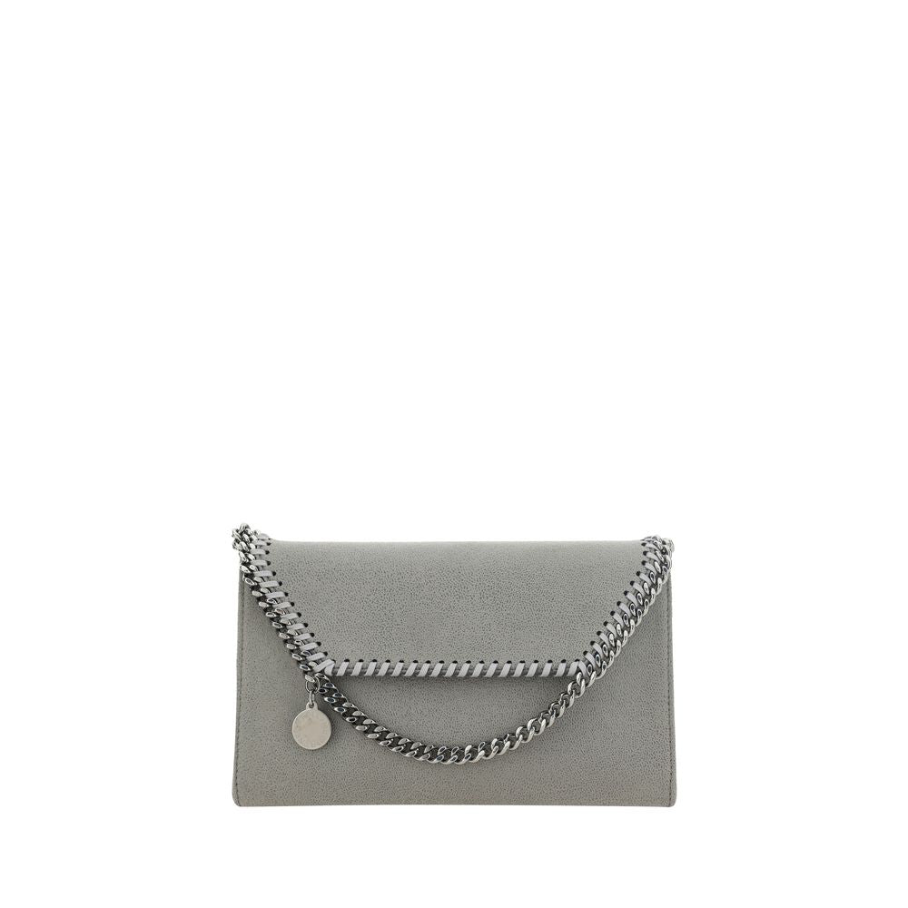 Stella McCartney Gray Polyester Shoulder Bag