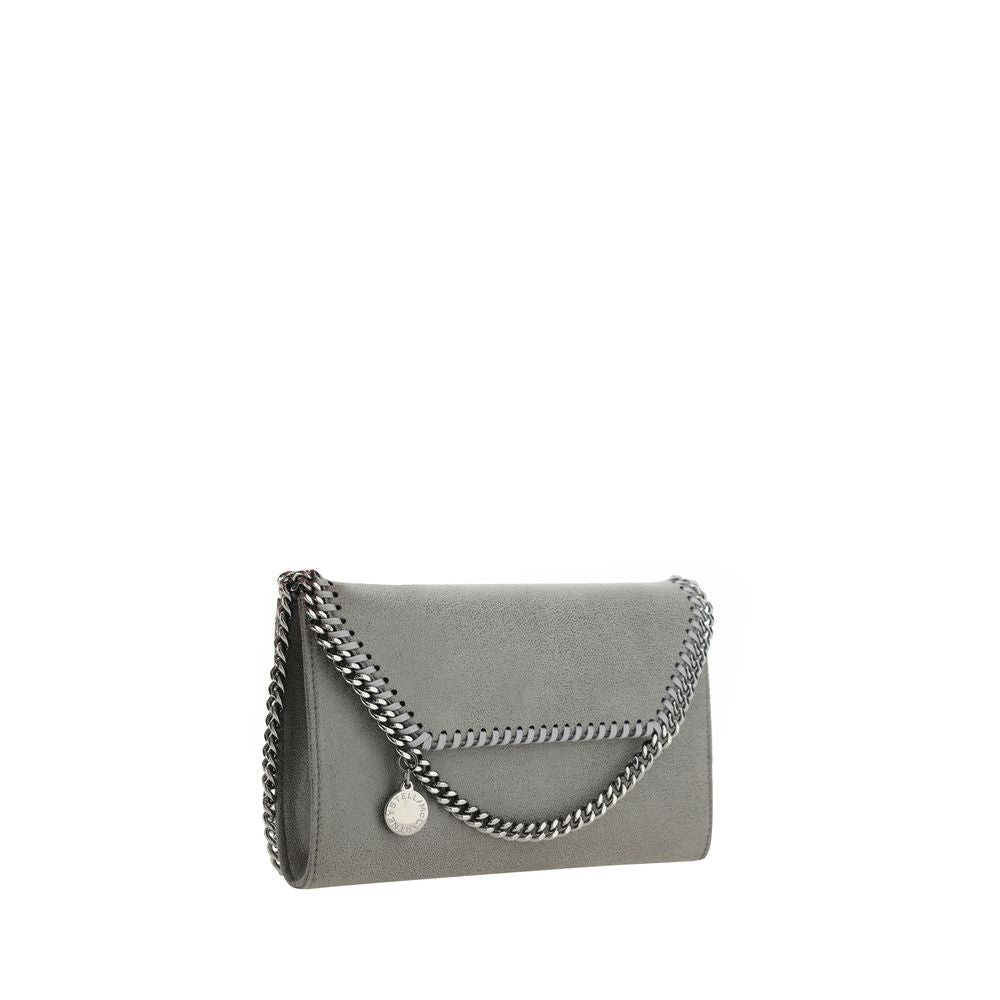 Stella McCartney Gray Polyester Shoulder Bag