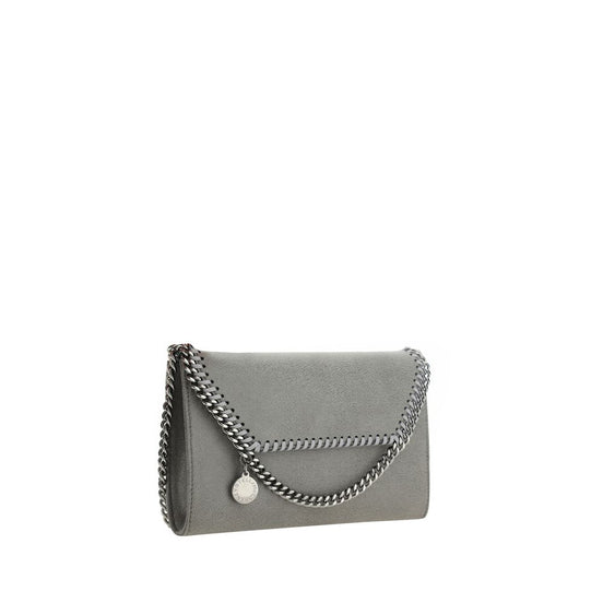 Stella McCartney Gray Polyester Shoulder Bag