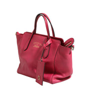 Gucci Swing Fuchsia Pink Leather Two-Way Tote Bag