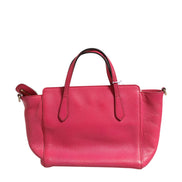 Gucci Swing Fuchsia Pink Leather Two-Way Tote Bag