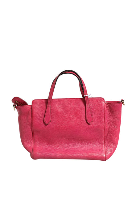Gucci Swing Fuchsia Pink Leather Two-Way Tote Bag