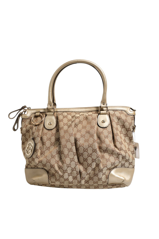 Τσάντα Satchel Gucci Sukey Canvas