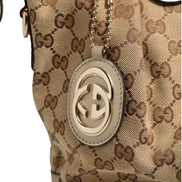 Gucci Canvas Sukey Satchel
