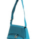 Balenciaga Calfskin S Downtown Blue Shoulder Bag