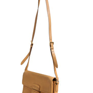 Prada Sidonie Beige Pebble Leather shoulder bag
