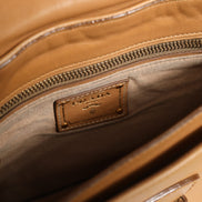 Prada Sidonie Beige Pebble Leather shoulder bag