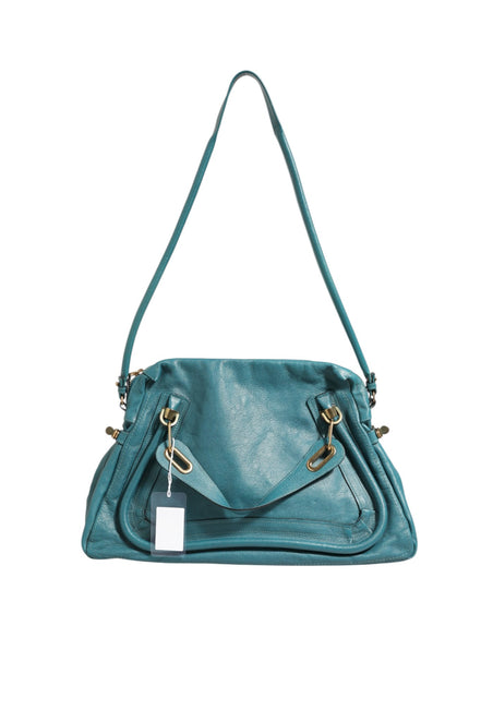 Chloé Paraty Bag in Aquamarine Leather