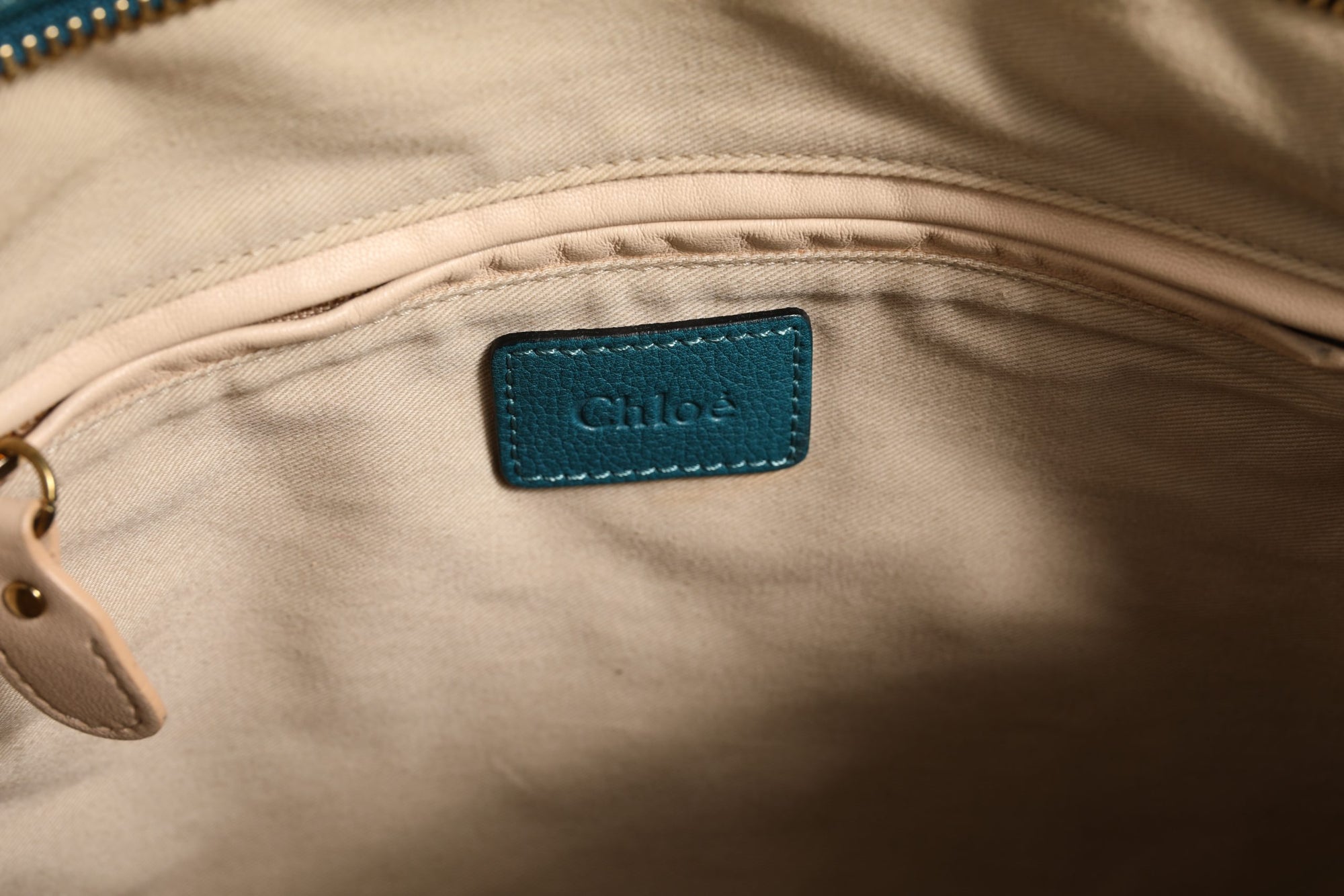 Chloé Paraty Bag in Aquamarine Leather