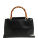 Gucci Nymphaea Bamboo Top Handle Leather Bag