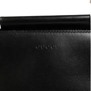 Gucci Nymphaea Bamboo Top Handle Leather Bag