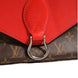 Louis Vuitton Saint Michel Monogram Epi Shoulder Bag Coquelicot