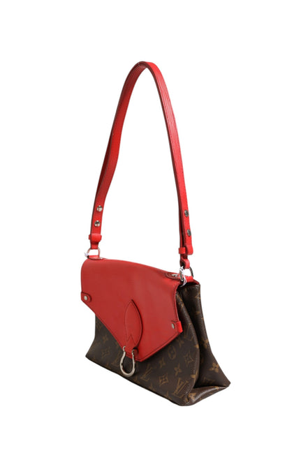 Louis Vuitton Saint Michel Monogram Epi Τσάντα Ώμου Coquelicot