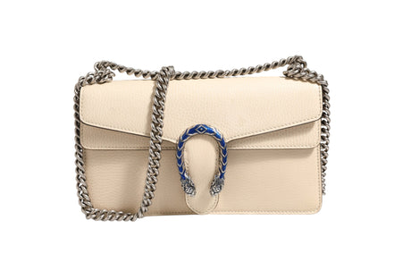 Gucci Dionysus White Leather Handbag
