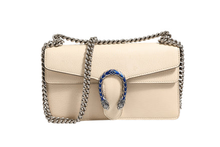 Gucci Dionysus White Leather Handbag
