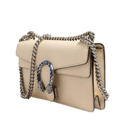 Gucci Dionysus White Leather Handbag