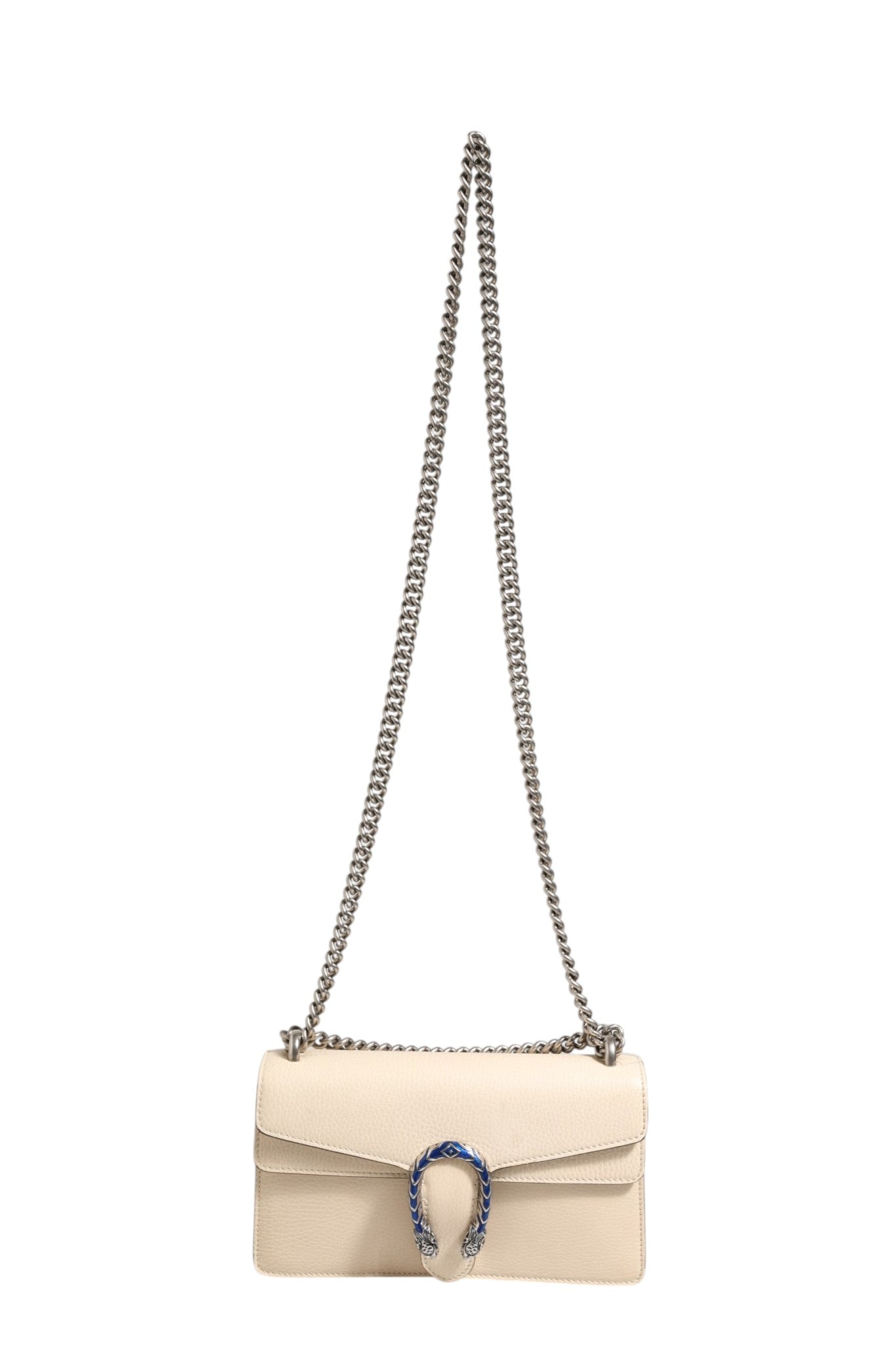 Gucci Dionysus White Leather Handbag