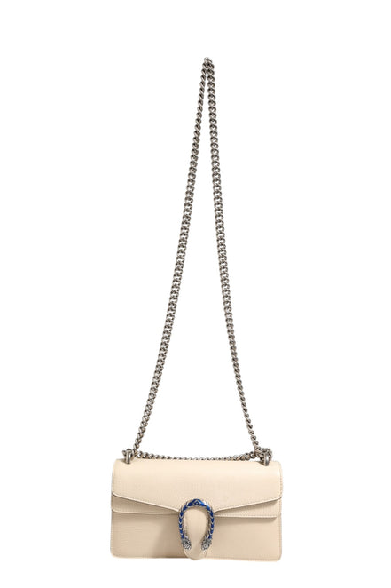 Gucci Dionysus White Leather Handbag
