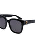 Gucci Black Acetate Sunglasses