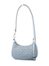 Michael Kors Blue Canvas Shoulder Bag