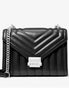 Michael Kors Black Fur Shoulder Bag