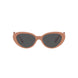 Versace Brown Acetate Sunglasses