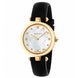 Gucci Black Leather Dress Watch