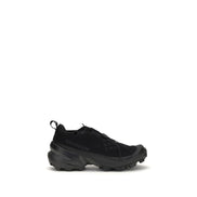 MM6 Black Nylon Athletic Sneakers