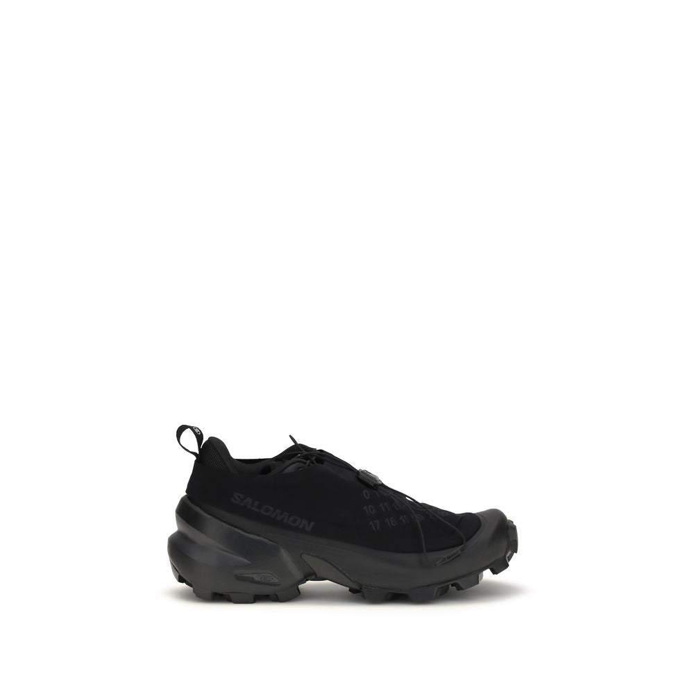 MM6 Black Nylon Athletic Sneakers