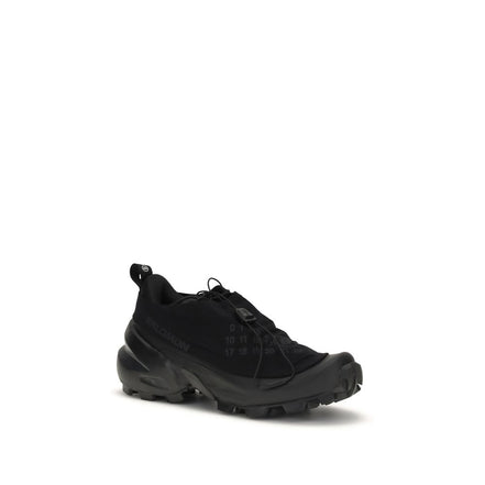 MM6 Black Nylon Athletic Sneakers