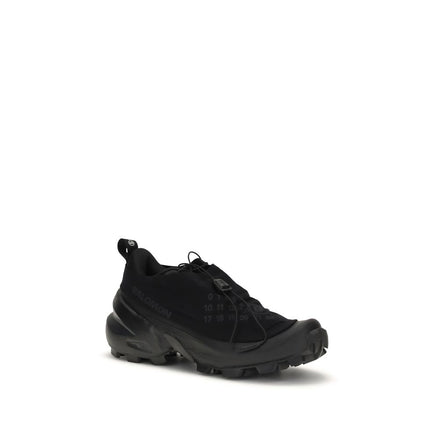 MM6 Black Nylon Athletic Sneakers