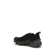 MM6 Black Nylon Athletic Sneakers