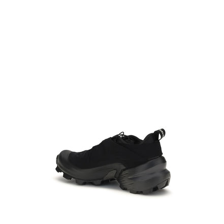 MM6 Black Nylon Athletic Sneakers