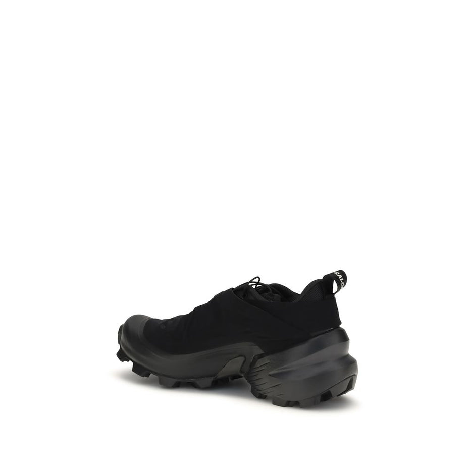 MM6 Black Nylon Athletic Sneakers