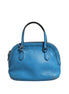 Gucci Blue Leather Dome Handbag