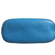 Gucci Blue Leather Dome Handbag