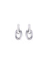 Rabanne Silver Resin Earrings