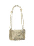 Rabanne Bicolor Brass Shoulder Bag
