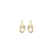 Rabanne Gold Resin Earrings