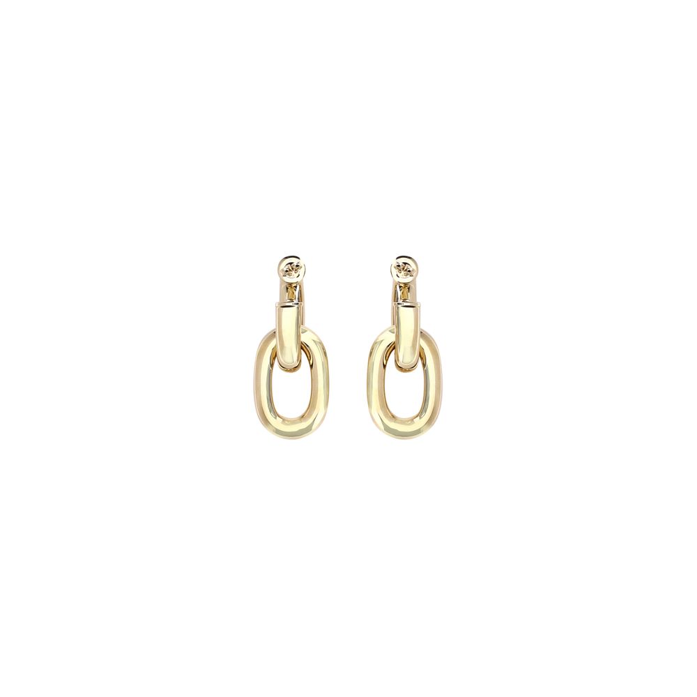 Rabanne Gold Resin Earrings
