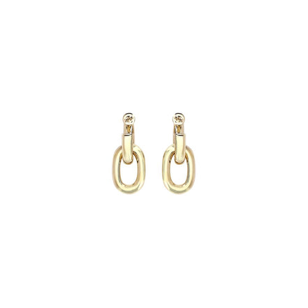 Rabanne Gold Resin Earrings