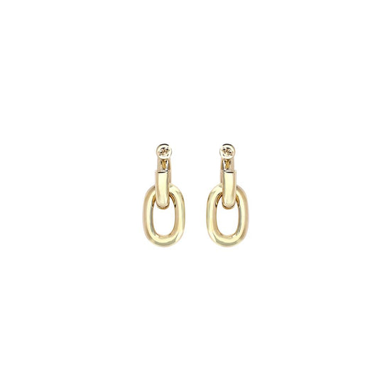 Rabanne Gold Resin Earrings