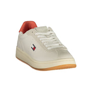 Tommy Hilfiger Beige Polyurethane Women's Sneaker