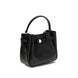 Tory Burch Black Calf Leather Bos Taurus Backet Bag